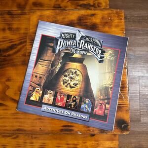 Vintage 1995 Mighty Morphin Power Rangers The Movie Adventure On Phaedos Book